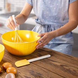 Avilia Yeast Bowl with Heating Gel and Airtight Lid - Ideal for Bread and Pizza Dough, Dishwasher Safe, Diameter 26 cm, 4 Litres