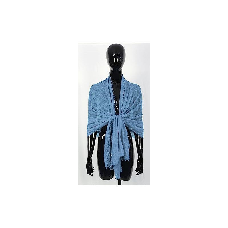 Van Der Rich ® - Scarf with fine crepe surface