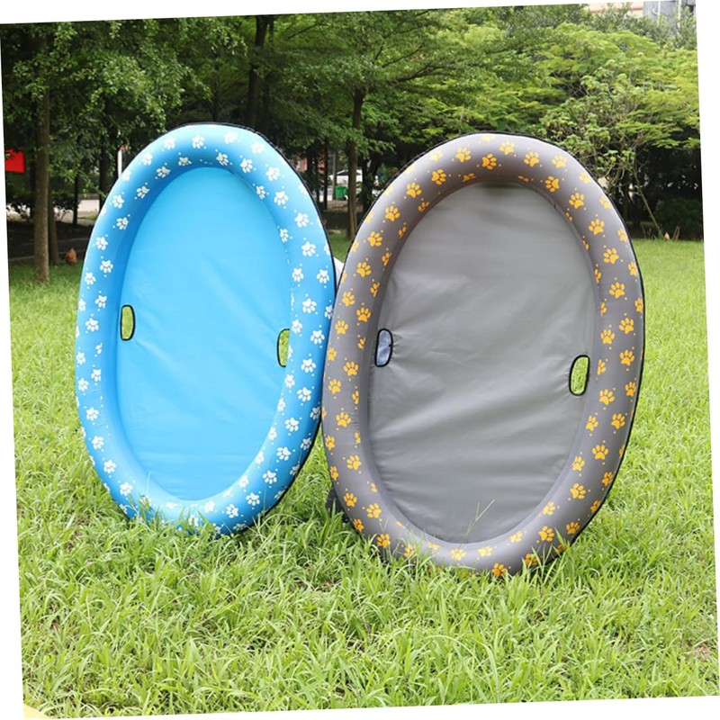 GRIRIW 1Pc Pet Inflatable Swimming Pool Portable Foldable Dog and