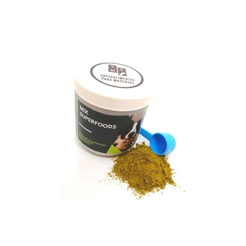 Mezcla de Superfoods para Perros, complemento de la Dieta Barf