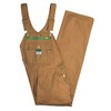 Liberty Men's Duck Bib Overall, Pecan, 46x32