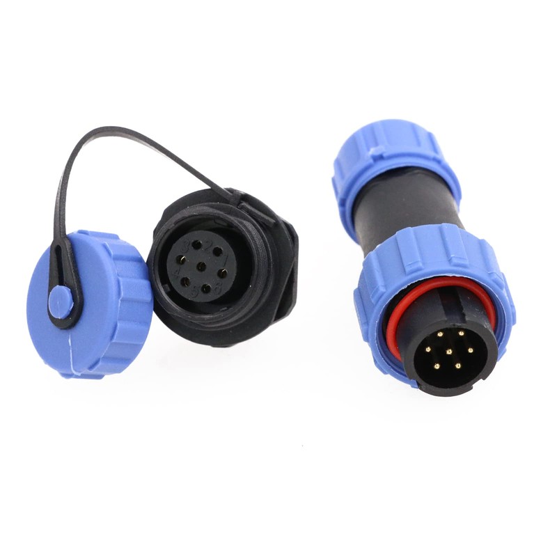 ZBLZGP SP13 7 Pin Male Waterproof Aviation Round Power Connector
