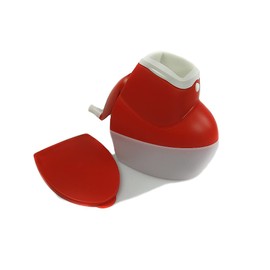 TUPPERWARE Chef Mahl-Chef rot-weiß D126 Reibe Nüsse Käsereibe Universalmühle