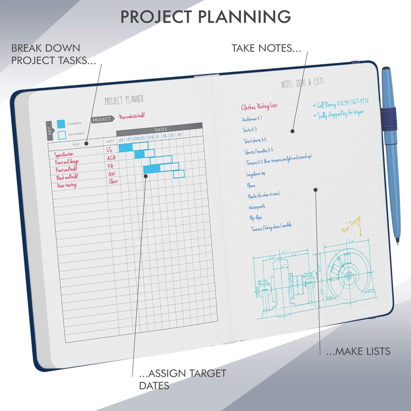 Daily Planner & appointment diary - Gratitude journal, wellness journal