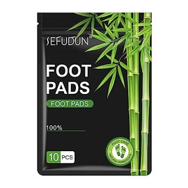 50PCS Foot Pads, Natural Bamboo Vinegar Ginger Powder Foot Pads
