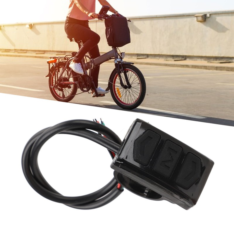 Electric Bike Display Switch Slip Resistant Ergonomic Sensitive Electric Bicycle
