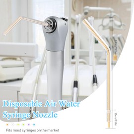 ANNWAH 1000PCS Dental Disposable Air Water Spray Syringe Nozzles Colorful Spray Tips/Tubes Dental Office Use