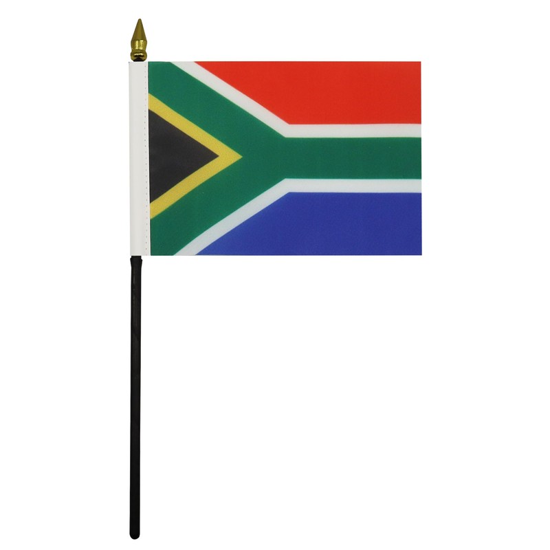 South Africa Table Flag 4'' x 6'' - South African