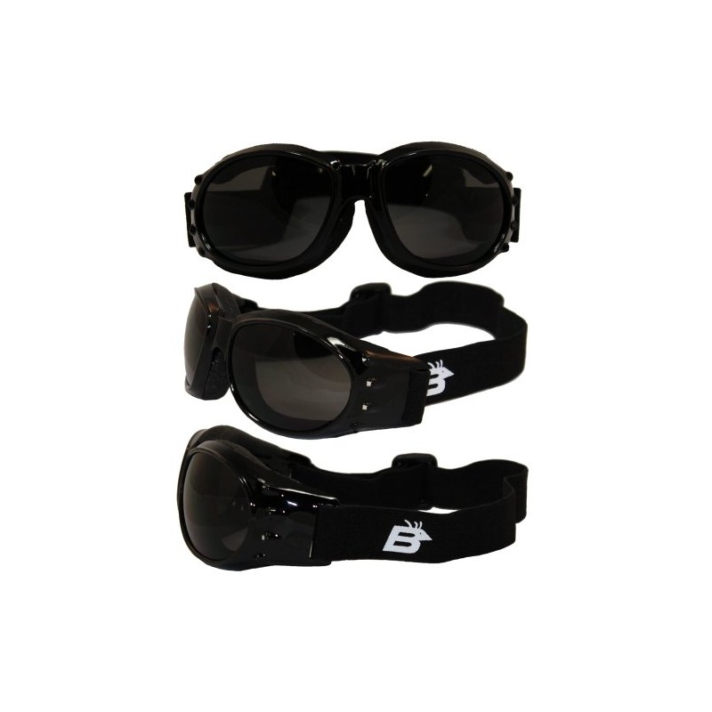 Birdz Eyewear Eagle Red Baron style Motorcycle Padded Airsoft Goggles