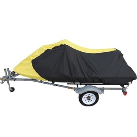 STOPBYUS 600 Denier Jet ski Canvas Cover Compatible with Honda Model Aqua Trax F-12 / F-12X / F-12 GP Scape 2002-2008 Trailer, Mooring, PWC Jetski Storage