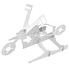 Stainless Steel Chicken Stand Removable Portable MotorcycleShape BBQ Roaster Stand