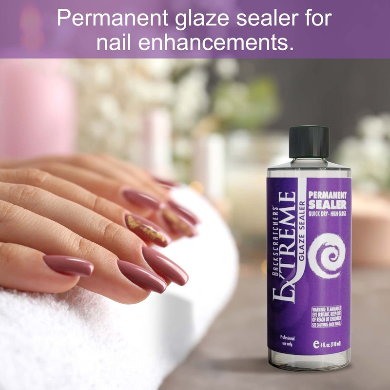 Backscratchers Extreme Permanent Glaze Sealer - Clear Permanent Top Coat