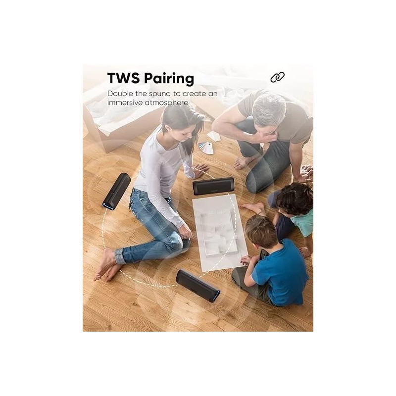 bola Bluetooth Speaker with HD Sound, Portable Wireless, IPX5 Waterproof,