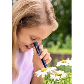 moses. Expedition Nature Mini Telescope & Microscope, Researcher Accessories for Kids, Pocket Microscope and Pocket Telescope for Travel, Perfect for Hiking, Camping or Camping, 9837, Blue