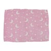 1.5x2m Luminous Blanket Double Side Flannel Star Moon Design Soft