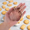 Molain Apple Cookie Cutter, 3.5 Inch Apple Cutter Fruit Cookie