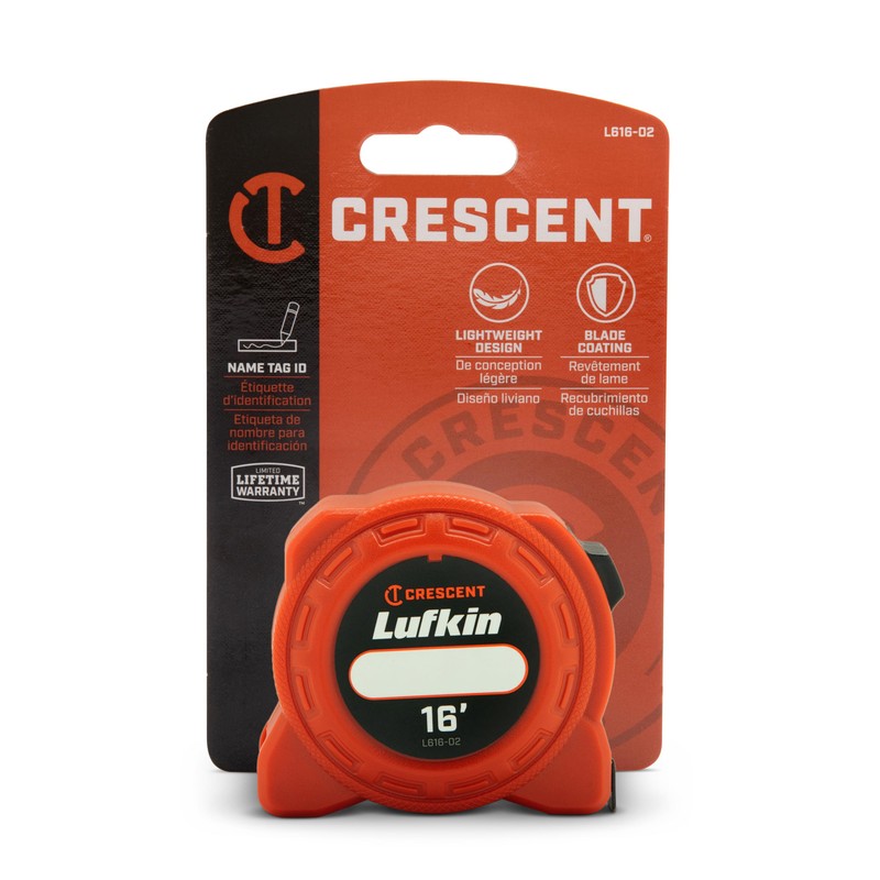 Lufkin 16' Power Tape - L616-02