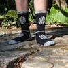 OUYJIA Moisture Wicking Mens Socks For Men 6-10, Cushioned Sports