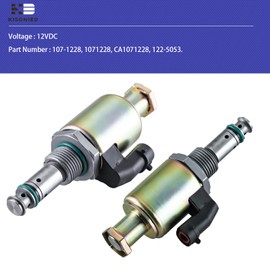 122-5053 Fuel Injector Pressure Regulator 107-1228 IPR Valve Solenoid for Caterpillar Engine 3116 3126 3126B 3126E Excavators 322C 325C 12V