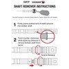 Elkadart Dart Accessory: Broken Shaft and Dart Point Remover Tool