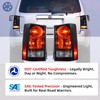 PAANLOK Set of 2 Direct Fit OE Replacement Tail Lights