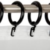 Bestlivings Curtain Rings (Diameter 40 mm) with Folding Hooks in