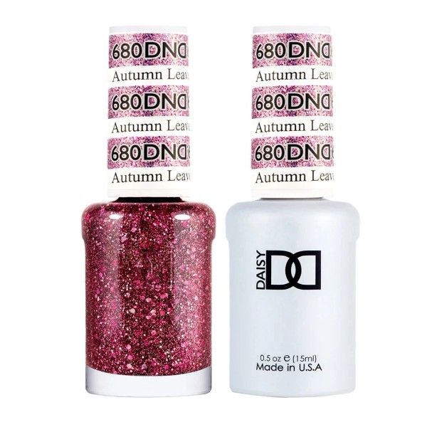 DND DUO Matching Gel & Lacquer #680 - Autumm Leave