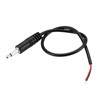 MECCANIXITY 3.5mm Male Plug to Bare Wire Open End TS