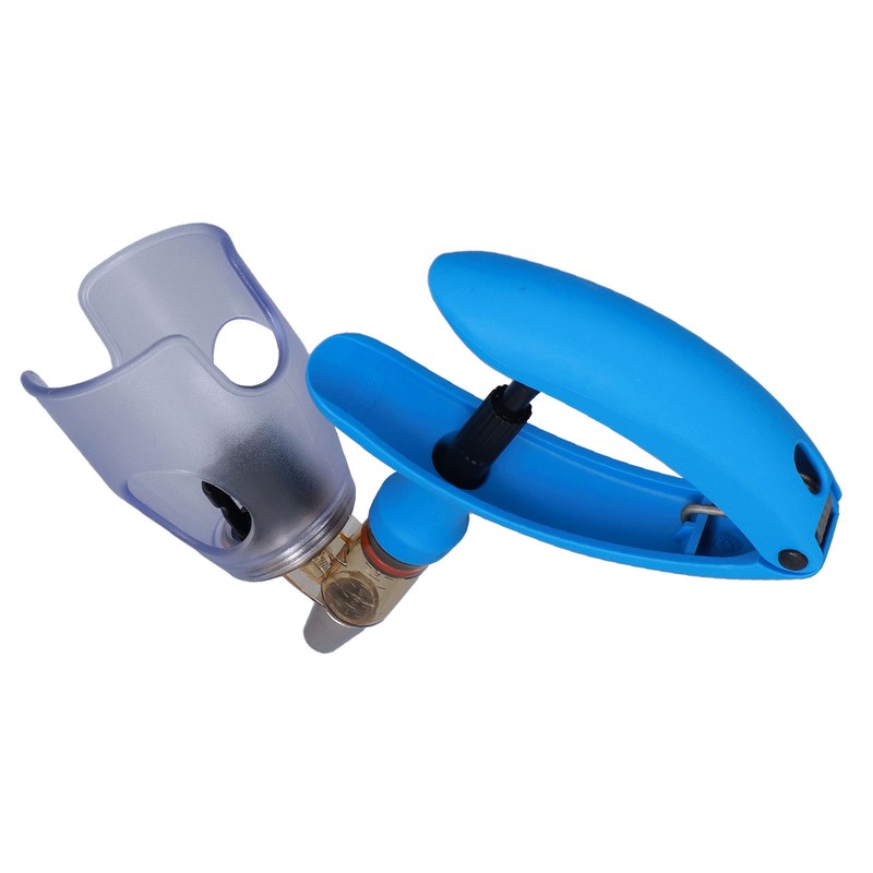 Bottle Mount Adjustable Continuous Syringe for Livestock Cattle Chickens Sheep