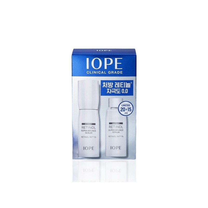 IOPE Retinol Super Bounce Serum 20ml+15ml Special Set Retinol Elasticity
