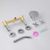 KAPHOME 2 Handles Shower Faucet Set,Two Handles Shower Faucet Set
