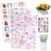 Larcenciel 60 Sheets Cat Tissue Paper Gift Wrap, Cute Kitty