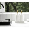 Soap Dispenser Set for Kitchen - Modern Design for Hand