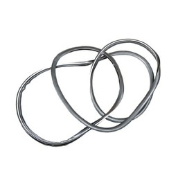 Front Windshield Outer Reveal Molding T-Shaped Compatible with Wrangler TJ 1997-2006