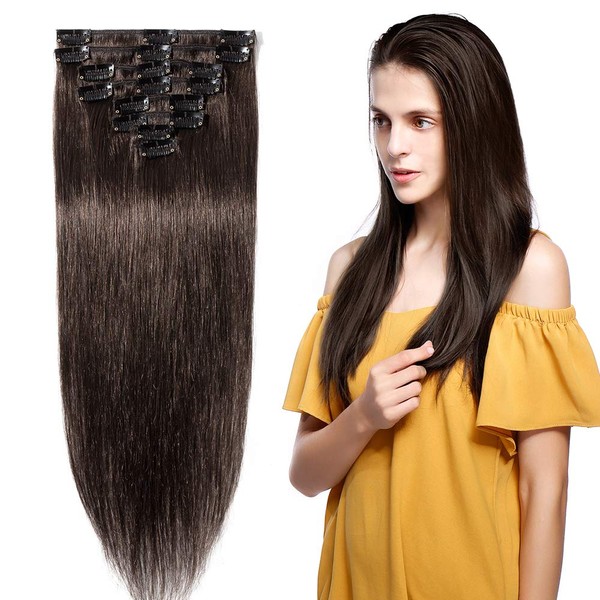 Thin Clip-in SN-C Genuine Hair Extensions
