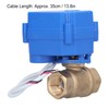 Shanrya Electric Ball Valve, CWX-15N-CR01-DC12V-DN15, Stainless Steel, Brass, Bronze, Motorized