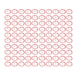100Pcs Waxed Necklace Cord Red Durable Wide Application Necklace Rope with Lobster Clasp for Bracelet Anklet Pendant