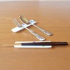 Spoon Rest, Fork Rest, Chopsticks Rest, Set of 3, Pottery,