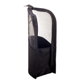 Bolsa organizadora de brochas de maquillaje, soporte portátil de alta capacidad para brochas de maquillaje, Negro -