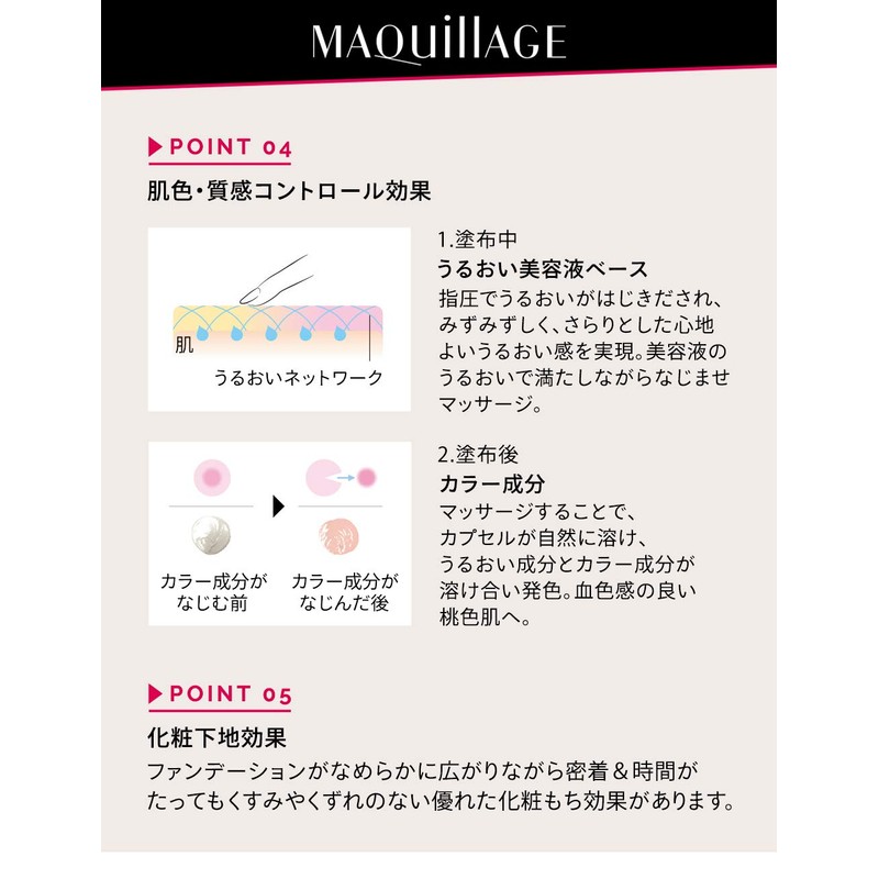 マキアージュ ピーチチェンジベース CC SPF25・PA+++ 化粧下地 30g