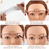 50Pcs Eyebrow Ruler Stencils - Abeillo Disposable Brow Ruler Sticker,