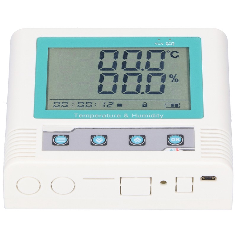 Temperature and Humidity Data Logger USB Built in Recorder LCD
