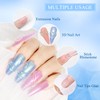 MIZHSE Clear Solid Builder Gel For Nails 30g, Hard Gel