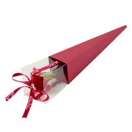 Aylmrice Flower Bags For Bouquets Sleeves For Flowers Paper Single Rose Sleeve Gift Bags 10pcs S-Multi