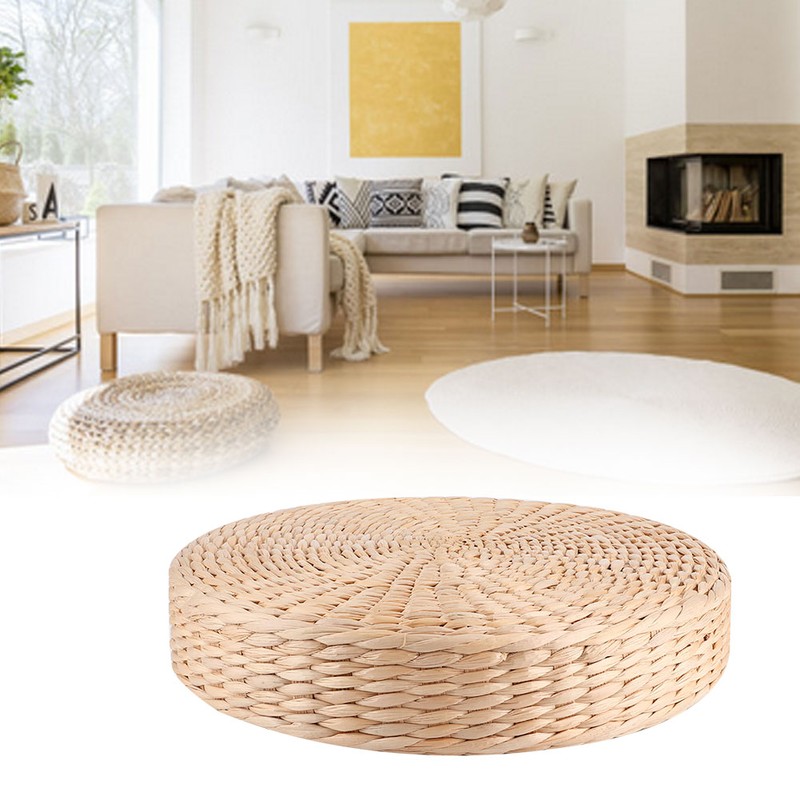 Household Round Thicken Seats Cushion Pouf for Tatami Zen Yoga