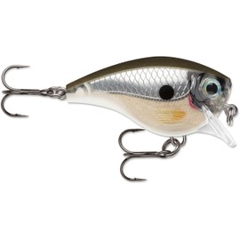 Rapala Balsa Xtreme Brat Hard Bait Lure, Freshwater, Size 03, 2" Length, 3' Depth, 3/8 oz, Pearl Gray Shine, Package of 1 (BXB03PGS)