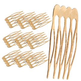 DECHOUS 10pcs Tooth Hair Side Combs for Women Decorative Hair Accessories for Crafting Wedding Headpieces Secure Hold