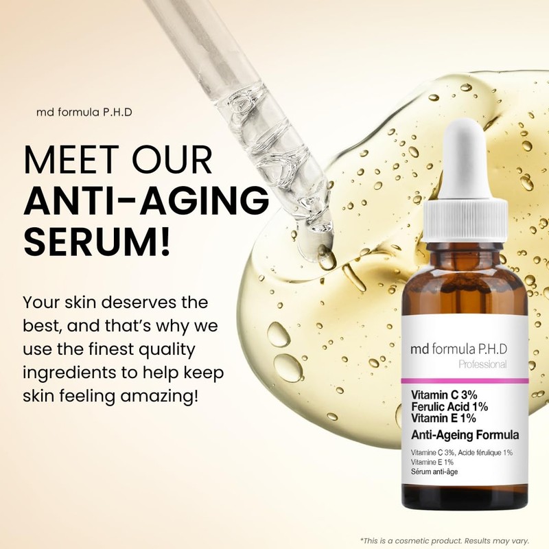 MD - Anti-Ageing Serum Vitamin C 3%, Ferulic Acid 1%,
