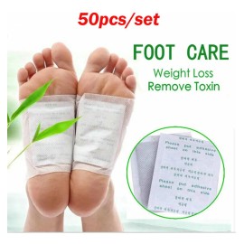 50pcs Parche De Pie Desintoxicante Mejora El Sueño Adelgazar