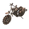 Motorcycle Toy Model Metallic Antique Texture Sturdy Smoothing Durable Metal